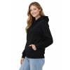 Bluza dresowa damska z kapturem kolor czarny roz.L